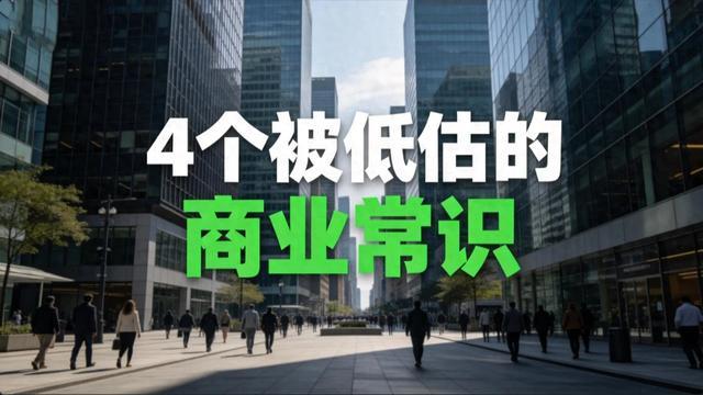 巴菲特:4个被低估的商业常识,看懂的人少走10年弯路