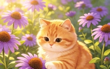 与猫和平共处的香草植物（三）紫锥菊和蒲公英