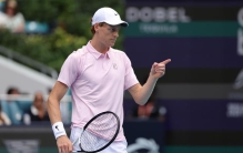 ATP最新排名：辛纳反超阿卡重返世界第一，兹维列夫第三德约第四