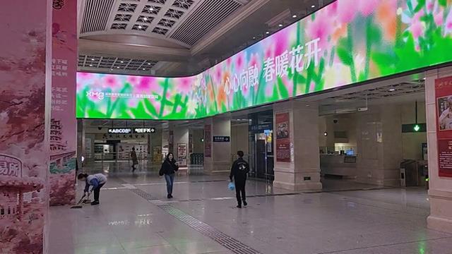 吉尼斯世界纪录最长的电子屏在这里?你知道在哪儿吗？评论留言#