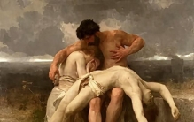 一滴眼泪没流，却让全网破防！这名画的底色，藏着人类最隐秘的痛