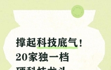 撑起科技底气！20家独一档硬科技龙头，实力不容小看
