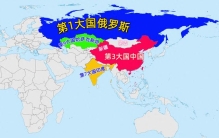 世界上最大的9个国家，4个都和新疆有关