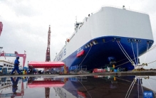 海上巨无霸 “中国制造”全球最大汽车运输船交付