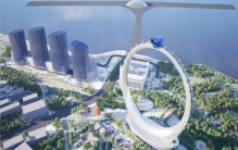 上海将建世界最高无轴摩天轮“上海之门”，预计今年年底开工