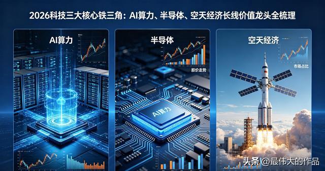 2026科技三大核心铁三角出炉，长线价值龙头全梳理