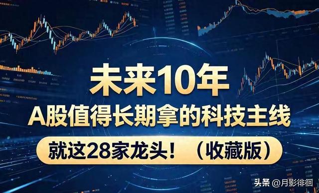 未来10年，A股值得长期拿的科技主线，就这28家龙头！（收藏版）