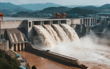 中国最猛的十个大坝 1.三峡水电站 2.白鹤滩水电站 3.溪洛渡水电站