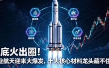 彻底火出圈！商业航天迎来大爆发，十大核心材料龙头藏不住了