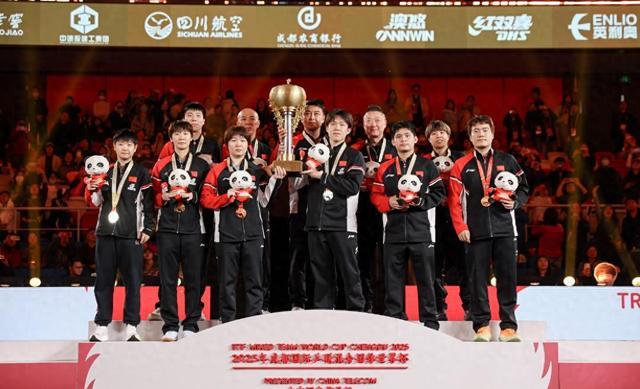混团世界杯!国乒诞生十大之“最”,孙颖莎、王楚钦、王曼昱入围
