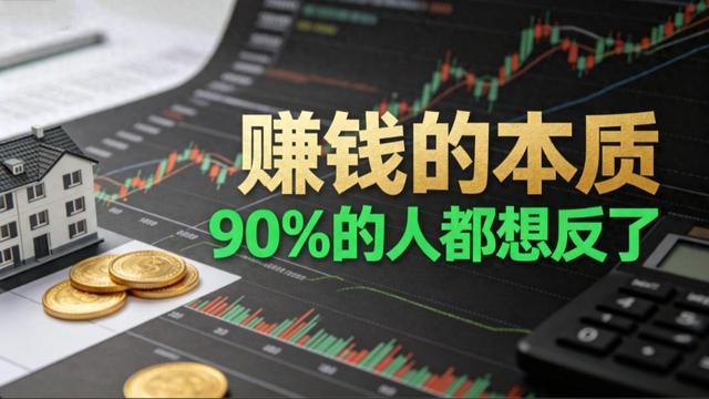 赚钱的本质,90%人都想反了:不是拼努力,是规律加人性的3个杠杆
