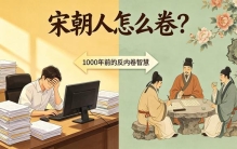 宋朝“内卷”比今天还狠：录取率不到1%，他们怎么“反内卷”的？