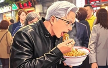 黄仁勋，全世界最贵的吃播