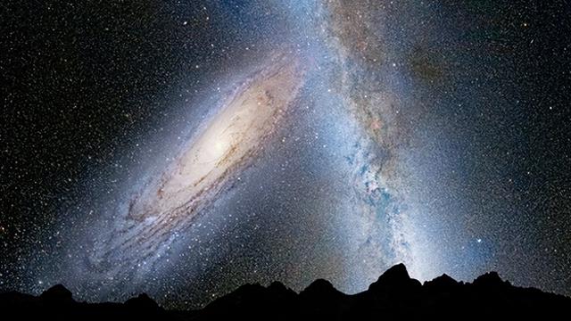 宇宙探索·银河系与仙女座星系的未来大碰撞