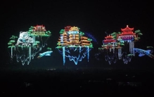 33615架无人机升空 成都低空集群表演刷新三项吉尼斯世界纪录