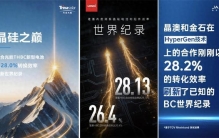一个月内三破世界纪录，光伏龙头全面开启BC竞速赛