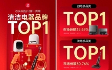 618消费首周期，石头科技稳居清洁电器品牌第一