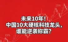 未来10年！中国10大硬核科技龙头，谁能逆袭称霸？
