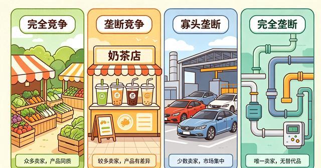 看懂所有商业底层:4大市场模型,看透世间所有生意
