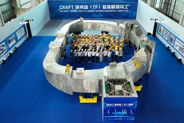 582吨、14.5特斯拉，中国造出了全球最大聚变堆超导磁体