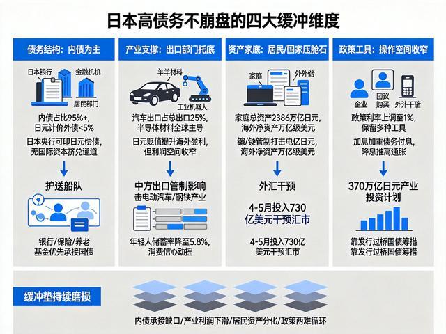 日本负债率240%全球最高,经济却为何没崩盘?
