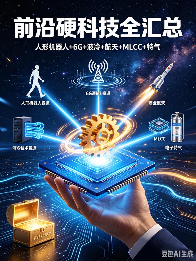 前沿硬科技全汇总:人形机器人+6G+液冷+航天+MLCC+特气