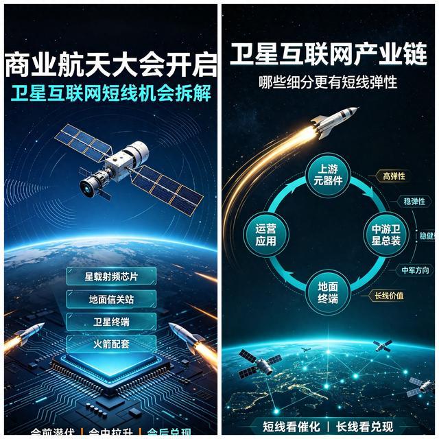 商业航天大会本周开启,卫星互联网哪些细分最容易出短线机会?