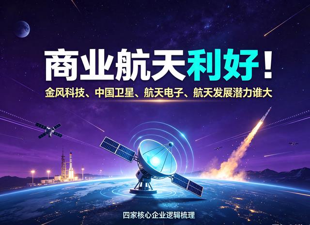 商业航天利好！金风科技、中国卫星、航天电子、航天发展潜力谁大