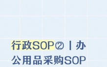 办公用品采购SOP
