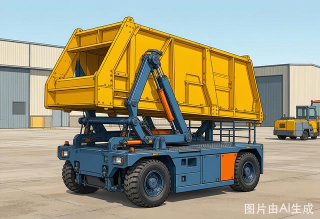 工程机械大件搬运难?重载AGV/AMR正在破解“最后一公里”