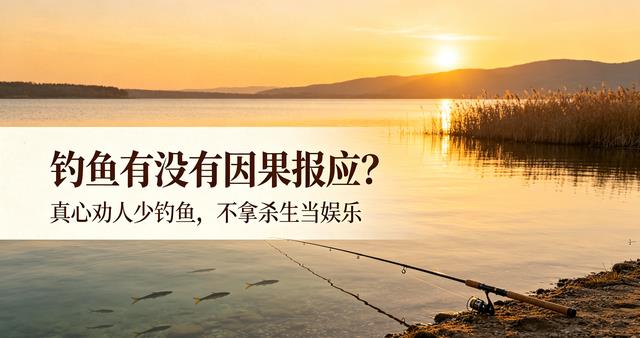 钓鱼有没有因果报应?真心劝诫:娱乐杀生最耗福报