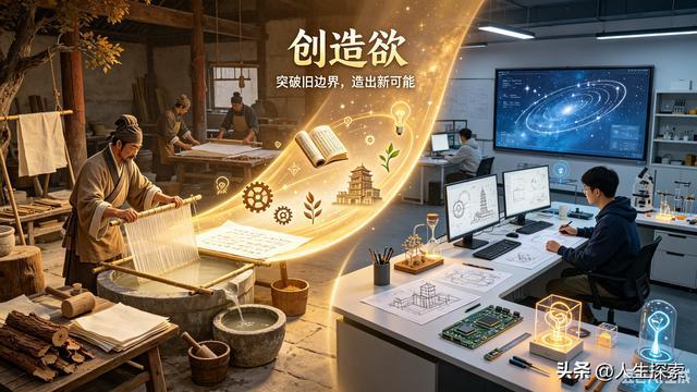 100种人类欲望之—创造欲:平庸的人复制生活,厉害的人创造人生