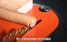 世界上最安全的台锯,碰到手指瞬间刹停,用时仅需千分之一秒