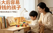 真正有商业头脑的孩子，小时候通常会有这几个共同点：不是会赚钱，而是会“看机会”