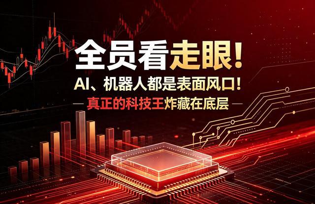 全员看走眼!AI、机器人都是表面风口!真正的科技王炸藏在底层