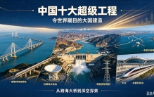 令外国人目瞪口呆！中国十大超级工程，每一项都是世界级里程碑