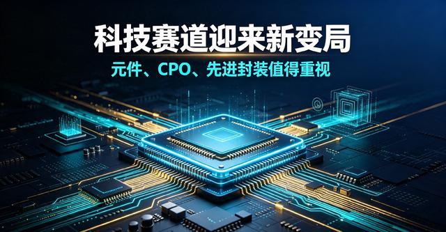 科技赛道迎来新变局,元件、CPO、先进封装值得重视