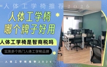 人体工学椅哪个牌子好用？人体工学椅推荐2026