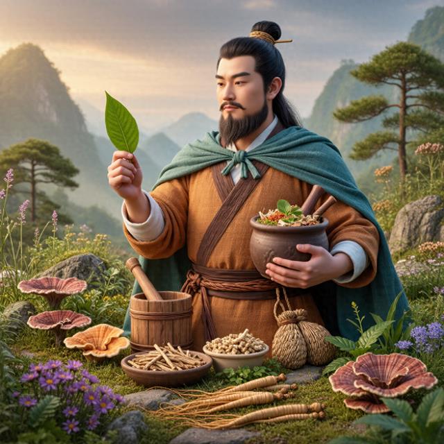 神农最不可思议的,不是尝百草,而是他让人类不再靠天吃饭