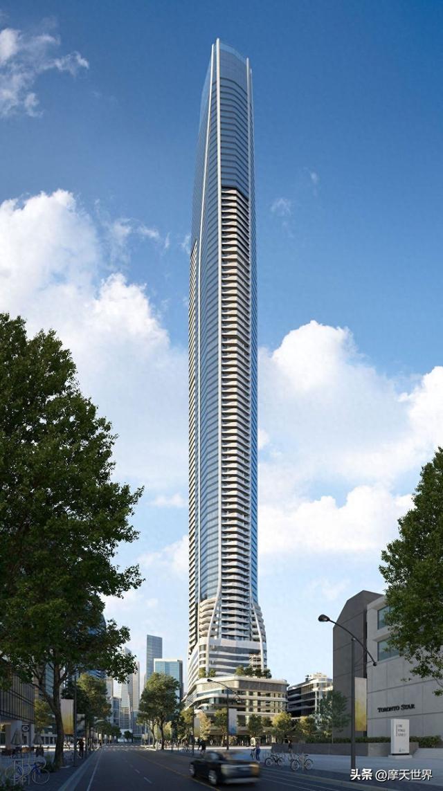 加拿大首栋超百层建筑:多伦多天空塔,106层,351米!最新进度
