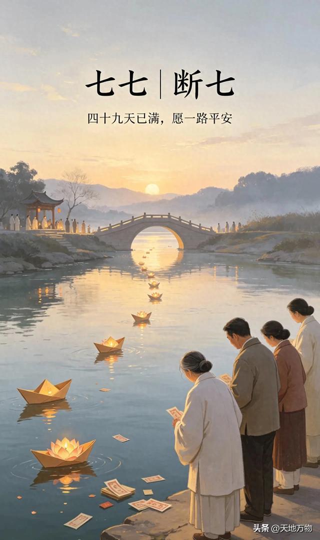 过世后,七七四十九天全过程(完整民间习俗+每七详解)