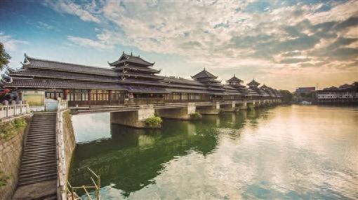 世界最长风雨桥,湖南这座246米木桥免费走