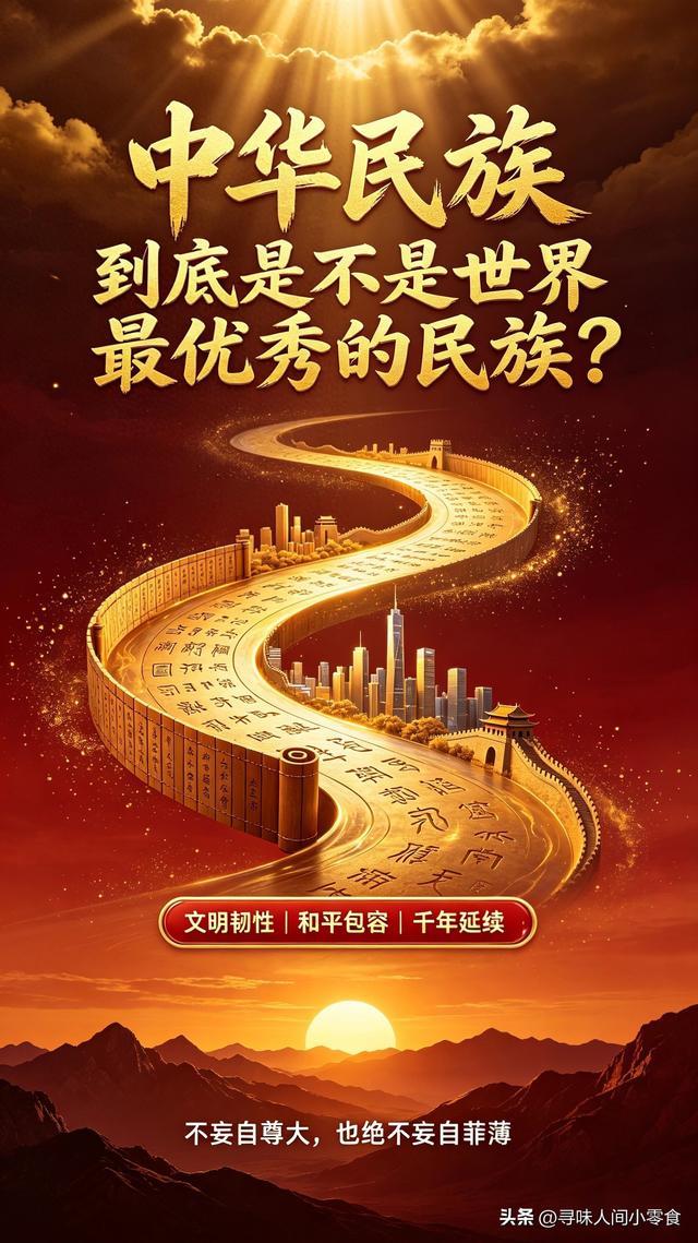 中华民族，到底是不是世界最优秀的民族？最清醒、最霸气的答案！
