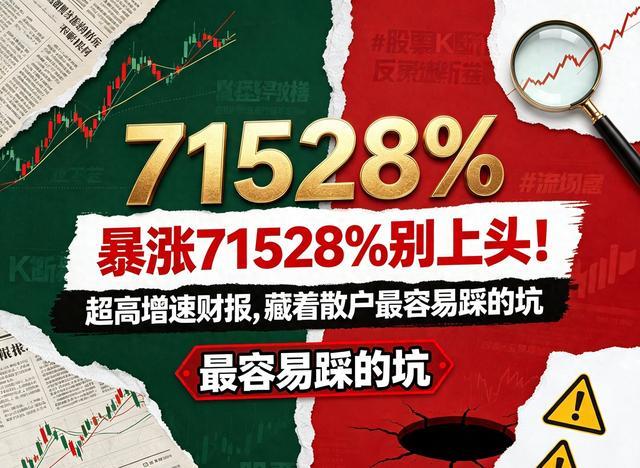 暴涨71528%别上头！超高增速财报，藏着散户最容易踩的坑
