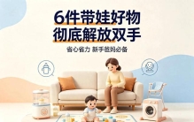 告别抱娃劳损！贴合最新国标6款刚需母婴神器，省心省力