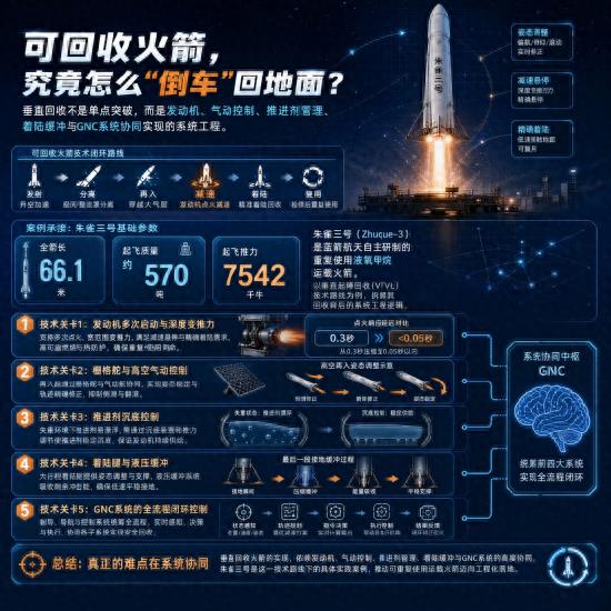 【航空航天科普】从朱雀三号说起：如何打造一枚可回收火箭？