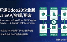 开源Odoo vs SAP金蝶用友：对标6大业务体系，谁才是国产企业最优解