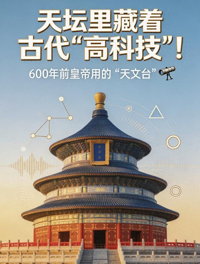误读了600年!天坛根本不是建筑,是古人留给世界的“天文算法”