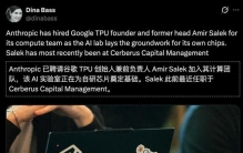 谷歌TPU之父，被Anthropic连夜挖走了