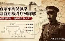 直系吴佩孚鼎盛期战斗序列详解——虎踞洛阳时，他到底有多少兵？